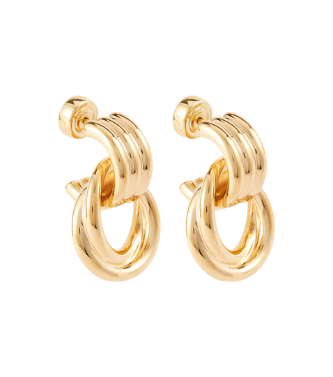 Brass earrings