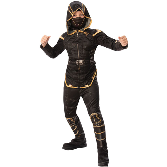 (Small) Kids Official Deluxe Hawkeye Ronin Costume | Avengers Endgame Superhero