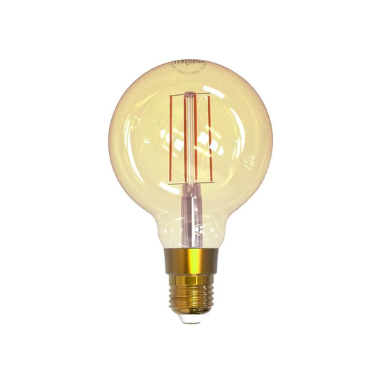 Link2Home Wi-Fi LED ES (E27) Balloon Filament Dimmable Bulb, White 470 LM 5.5W L