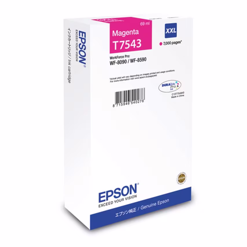 Epson Ink Low Volume WF-8090/WF-8590 Ink Cartridge XXL Magenta