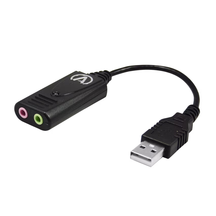 Andrea Communications USB-SA Premium External USB Sound Card Stereo Adapter