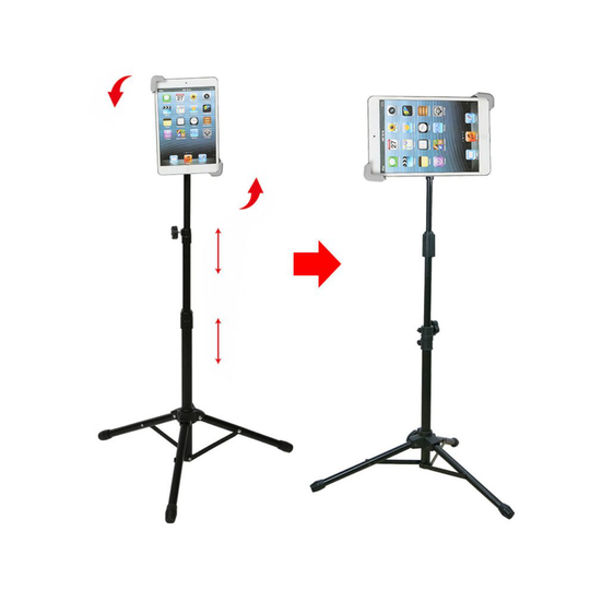 Tripod Stand Mount Holder For Ipad 1 2 3 4 Adjustable
