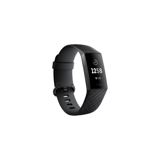 (Black/Graphite) Fitbit Charge 3 Activity Tracker | Swim Fitness Tracker