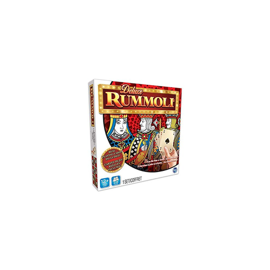 TCG Toys Deluxe Rummoli Game w. Board (20 X 20) - If You Like Poker Or Rummy...You'll Love Rummoli Multicolor