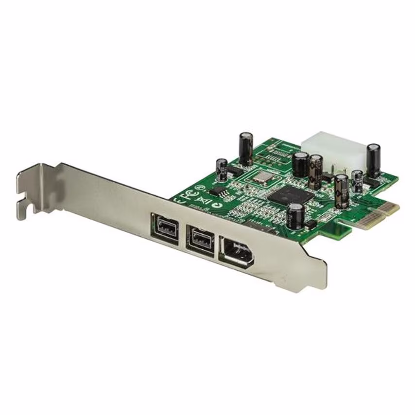 Startech 3 Port 2b 1a PCI Express FireWire Card- you get 3