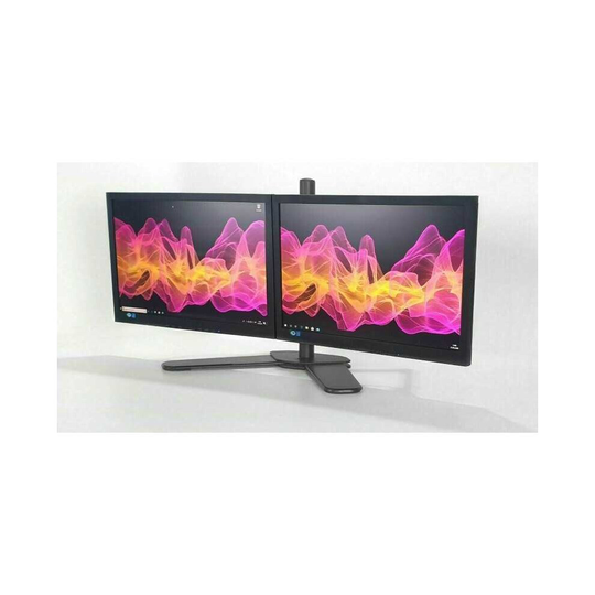 Dual Monitor Screen Bundle 2 x 19" Widescreen New Stand VGA NO HDMI