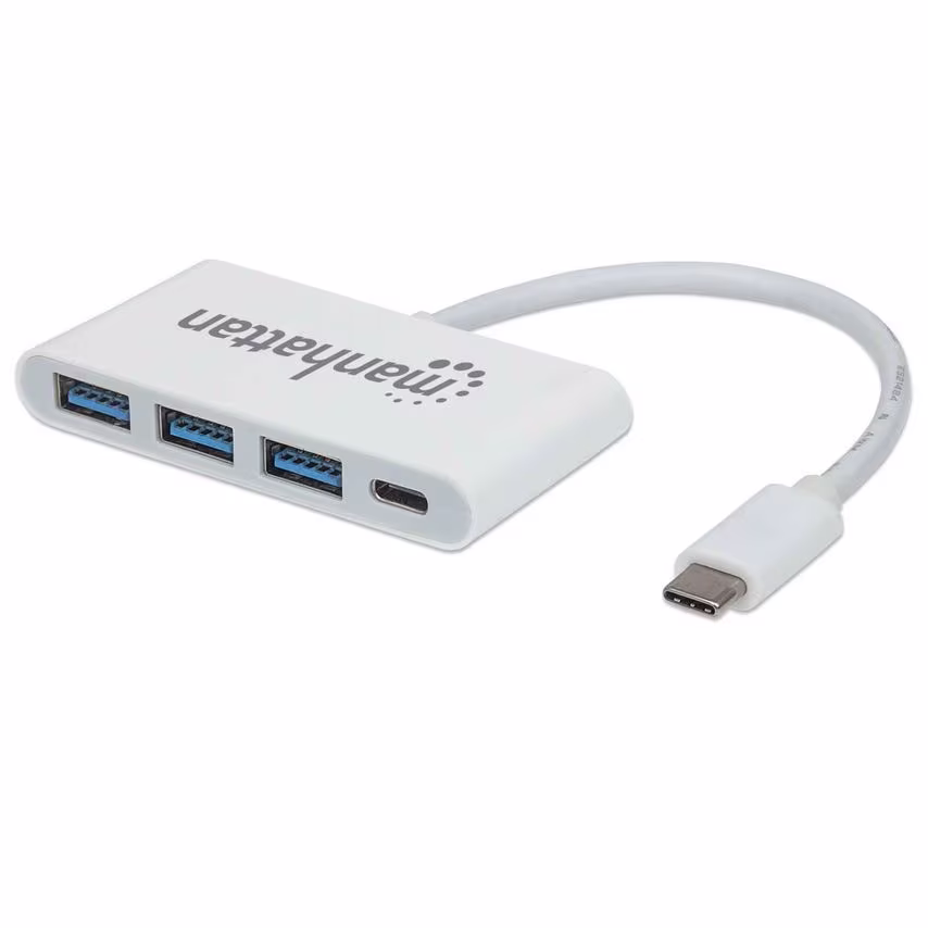 Manhattan Usb-C Dock/Hub 4-Port-- you get 5