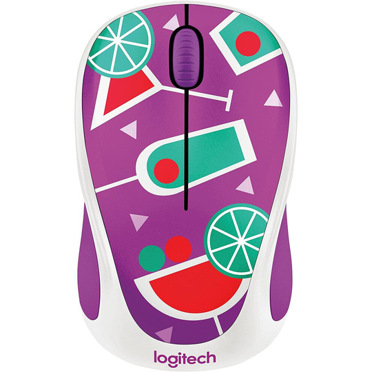 Logitech M325 Mouse, Wireless Cocktail, party