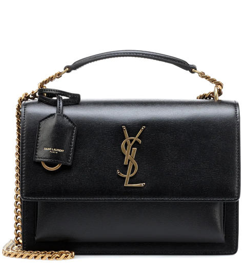 Medium Sunset Monogram leather shoulder bag