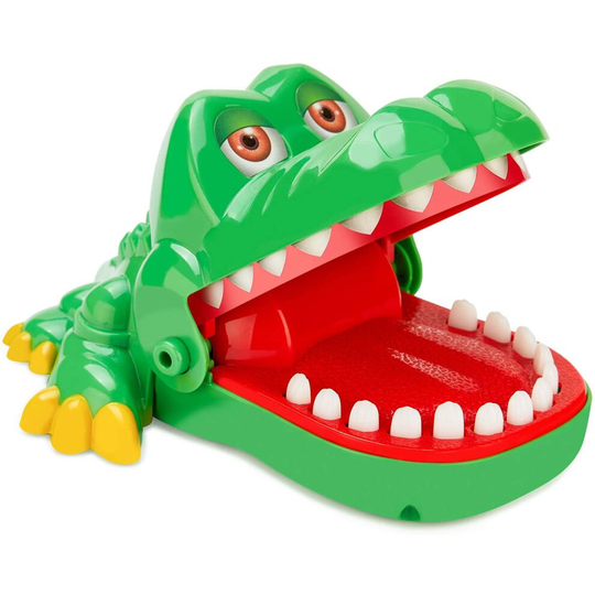 1PC Multiplayer Props Net Red Crocodile Teeth Biting Fingers |Gags & Practical Jokes