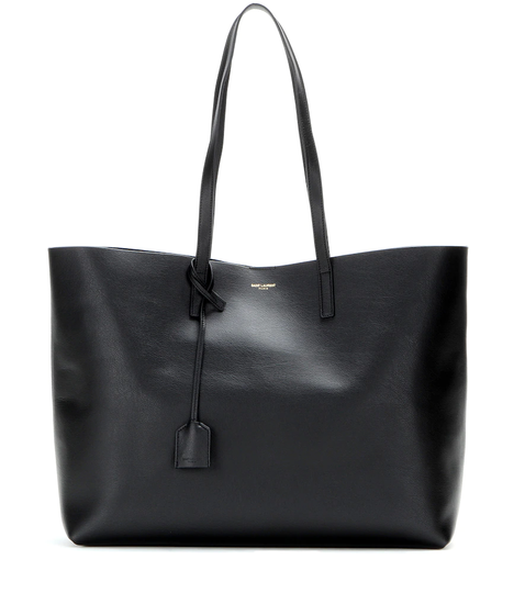 Leather shopper