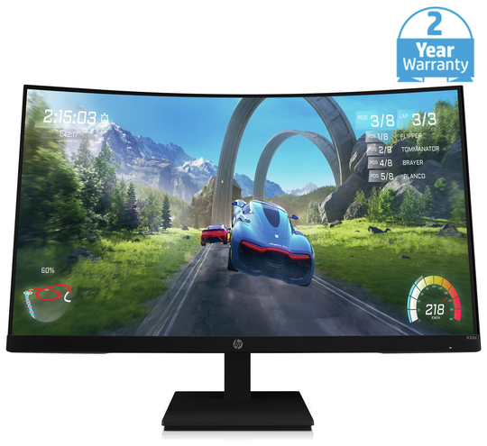 HP X32c 31.5 Inch 165Hz FHD Monitor