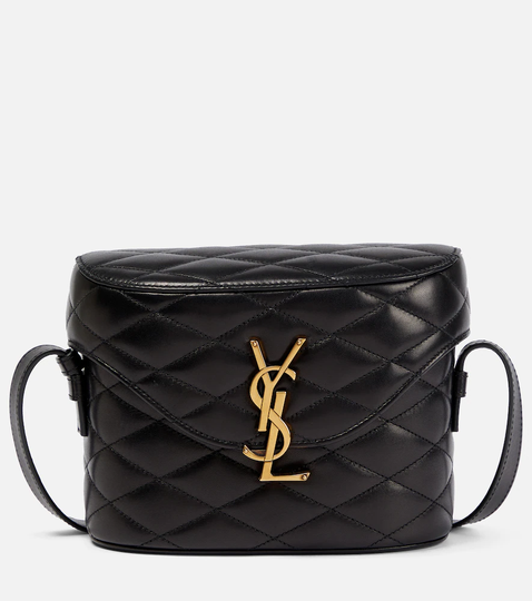 June quilted leather shoulder bag