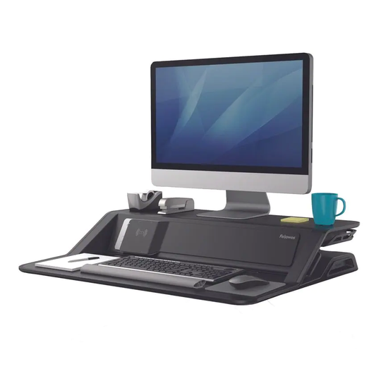 Fellowes Fellowes Lotus DX Sit Stand Workstation Black 8081001