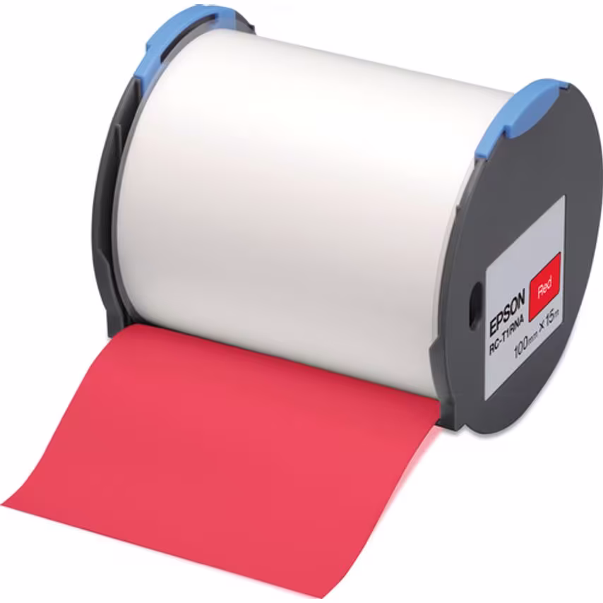 Epson Rc-T1rna 100mm Red Tape, Tapes, Red, 100 Mm, 15 M- you get 2