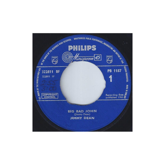 Big Bad John - Jimmy Dean - vinyl