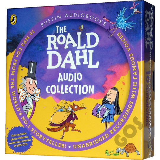Roald Dahl Audio Book Collection on MP3 CDs 16 Children's Stories