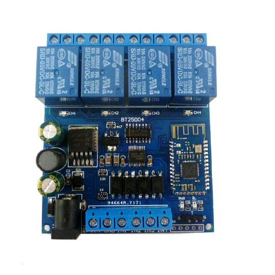 DC 5V 12V 24V 4ch IOS Android Bluetooth-compatible Switch Board Latch Interlock Delay Momentary Multifunction Relay Module
