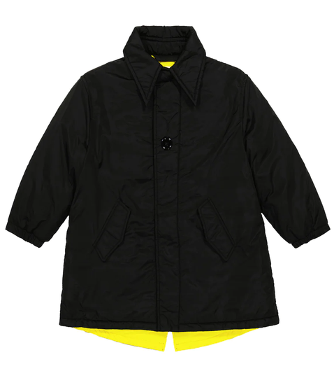 Nylon padded parka