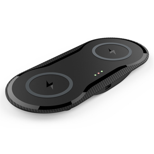 30W Wireless Charger 2 in 1 Charging Pad Supports Two Mobile Phones Charge Mat