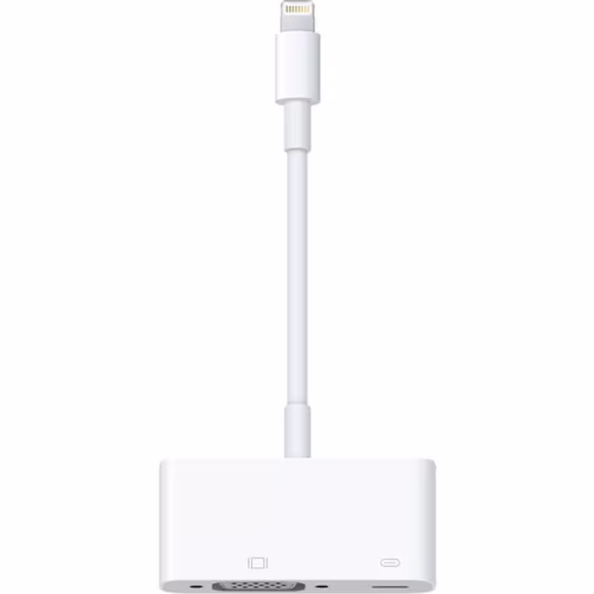 Apple iPhone IOS Accessories Lightning to VGA Adapter