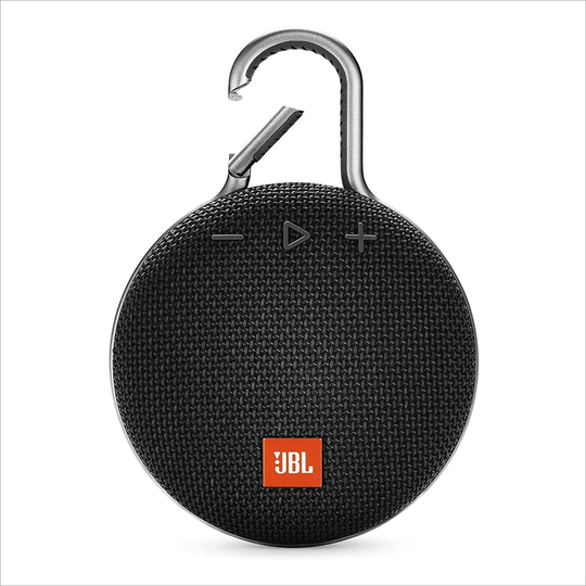 JBL Clip 3, Black - Waterproof, Durable & Portable Bluetooth Speaker - Up to 10 Hours of Play - Includes Noise-Cancelling Speakerphone & ..