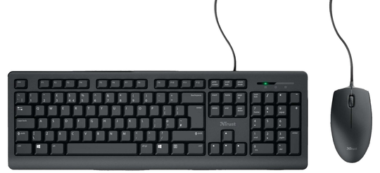 Trust Primo Wired Keyboard and Mouse Deskset