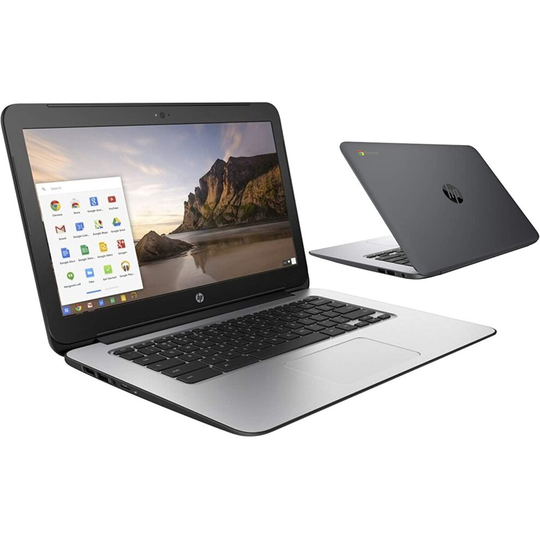 BLACK HP CHROMEBOOK 14in G1 INTEL 1.4GHZ 4GB RAM 16GB SSD HD WEBCAM CHROME OS (Renewed)