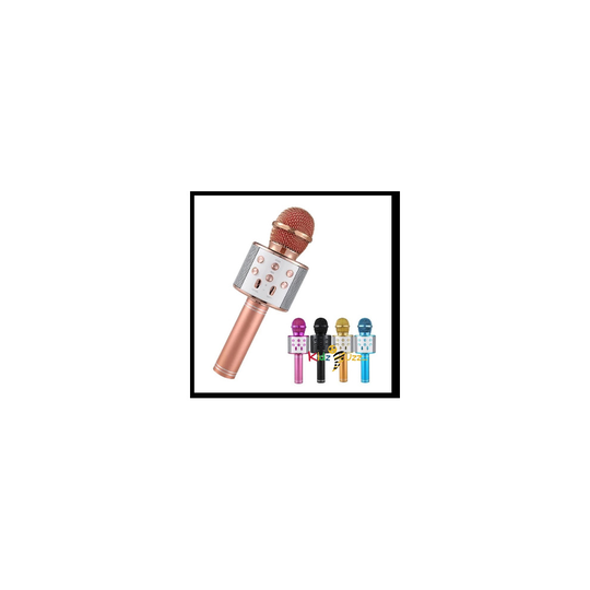 (Pink) Wireless Microphone HiFi Speaker