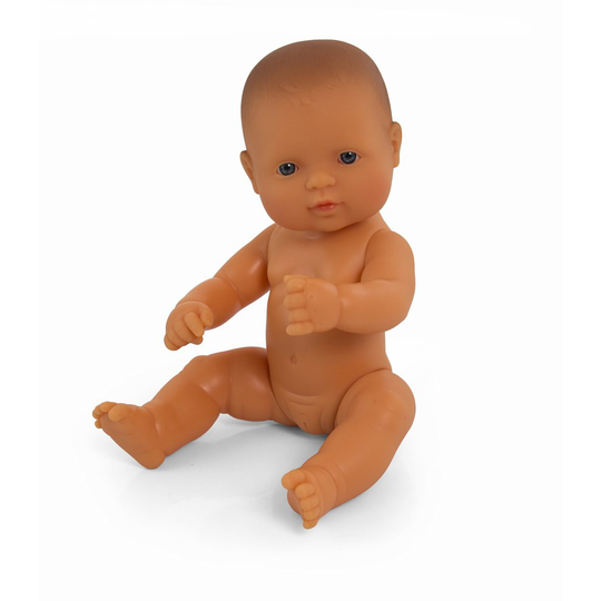 Miniland Miniland31032 32 cm European Girl Doll without Underwear