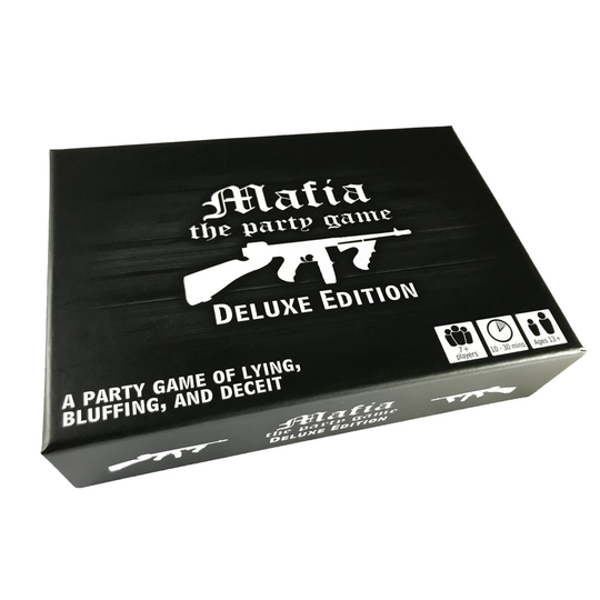 Apostrophe Games Mafia the Party Game Deluxe Edition