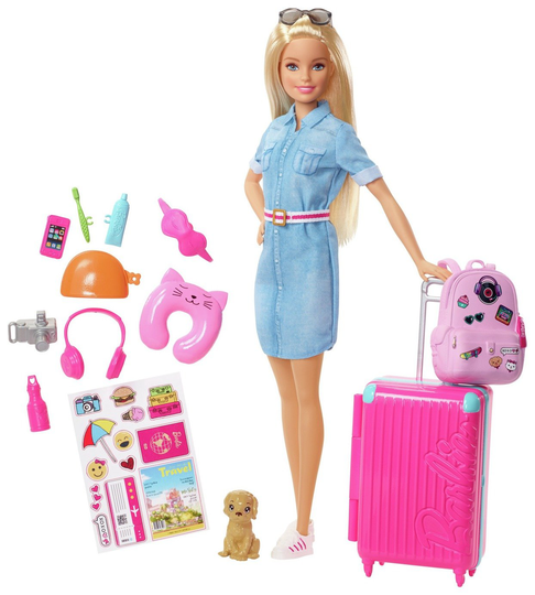 Barbie Travel Doll - 13inch/33cm