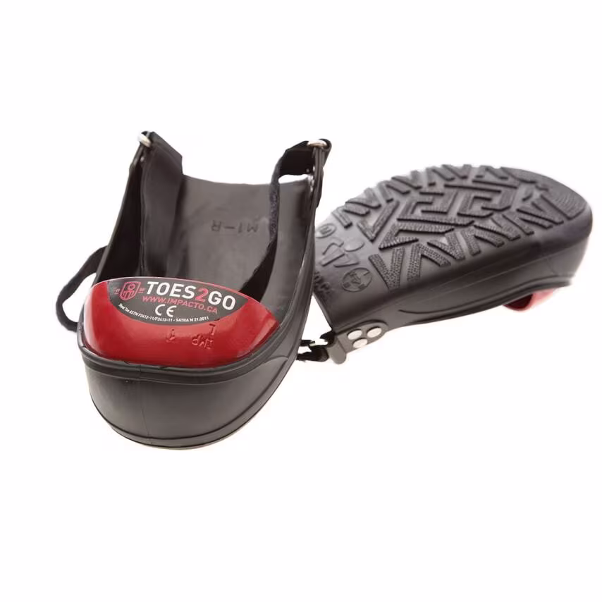Impacto Protective Products Inc TOES2GO Overshoe Steel Toe Cap M Red
