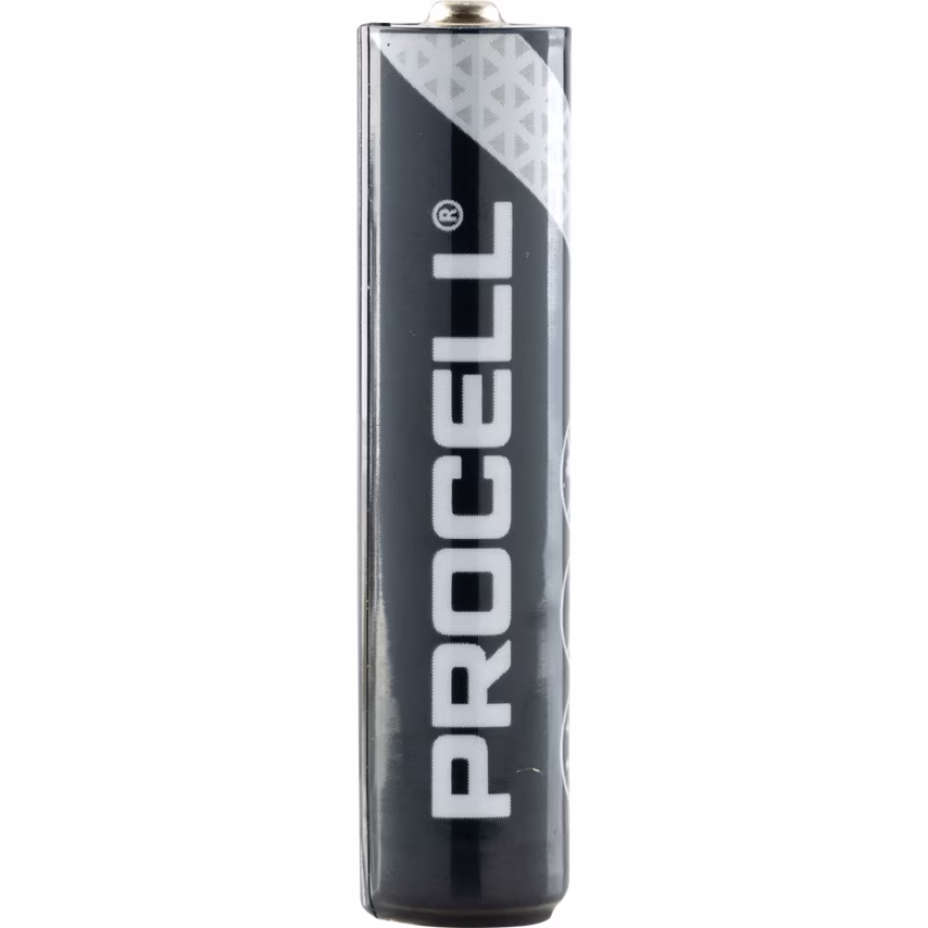 Duracell Procell Battery AAA Single PC2400- you get 5