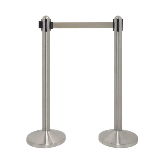 Securit Economy Flexibarrier Stand Chrome VERC3BU