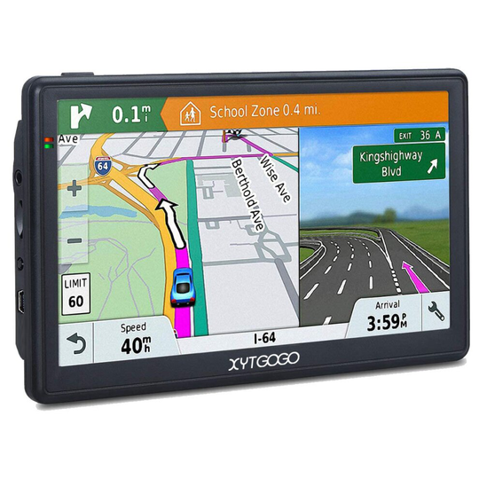 7" Sat Navs Car Truck Hgv Car GPS Navigator UK EU Map Lifetime Updates