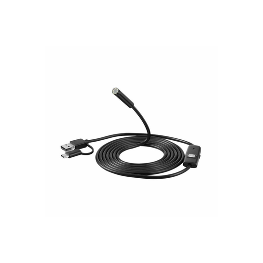 (5M) 3 in 1 Borescope Inspection Camera with 6 Light