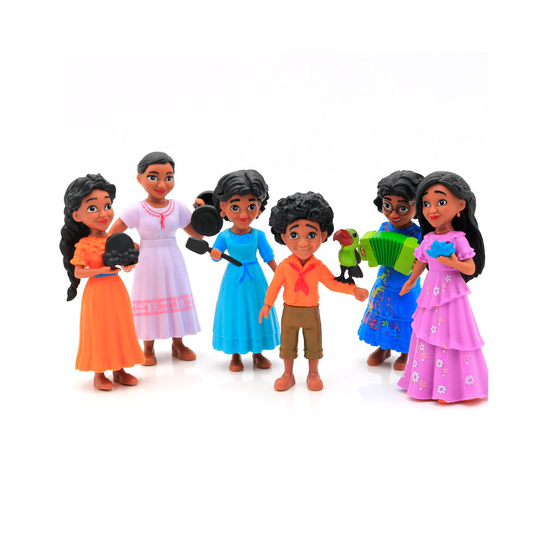 6Pcs PVC Magic House Encanto Action Game Figure Toy Collectible Gift