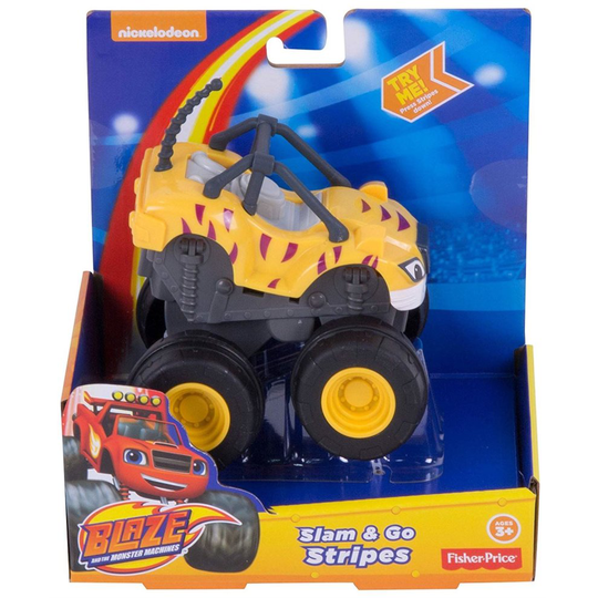 Blaze and the Monster Machines Slam and Go Stripes Toy Truck (CGK25)