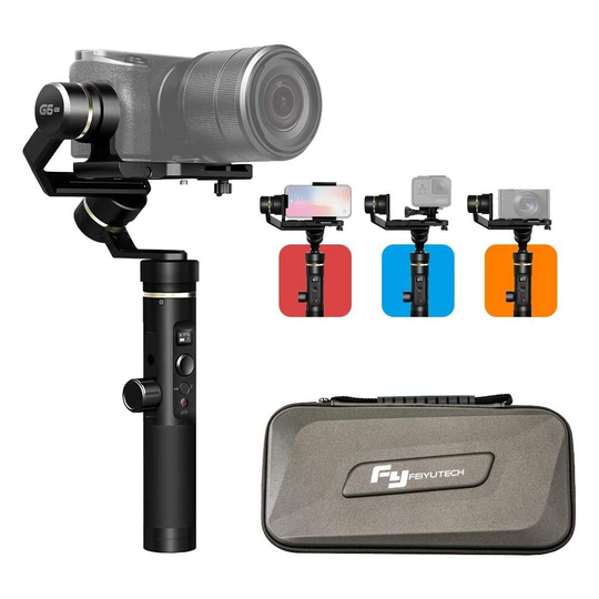 FeiyuTech G6 Plus 3 Axis Handheld Splash Proof Gimbal Stabiliser