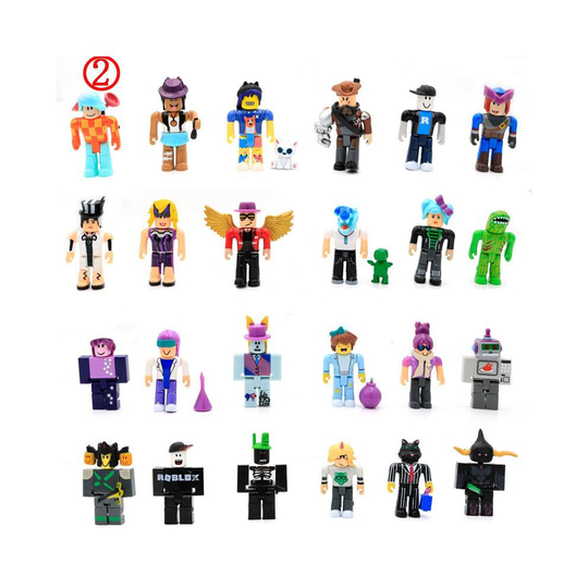 (Version 2(24pcs)) 24pcs/set Version Roblox Action Figure Collection