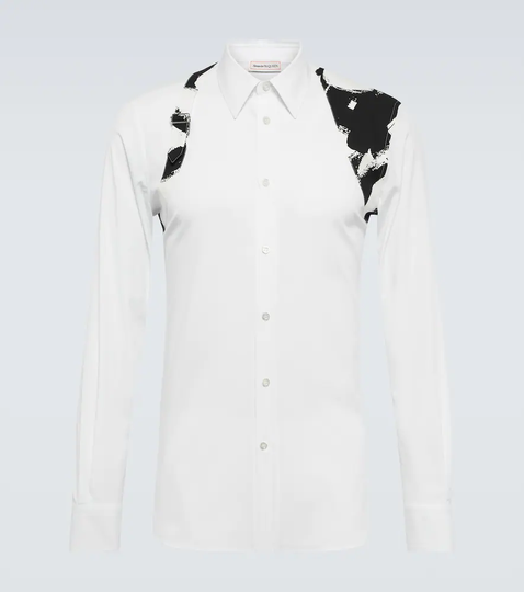 Printed cotton shirt