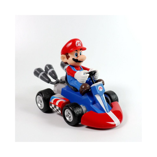 (Mario) Super Mario Kart Car Pull Figure Toy Collection