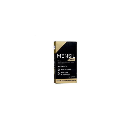 Mensil Max 50 mg, 4 tablets for adult men with erectile dysfunction