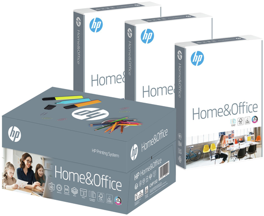 HP Home Office A4 80gsm Printer Paper 500 Sheet - 3 Ream Box
