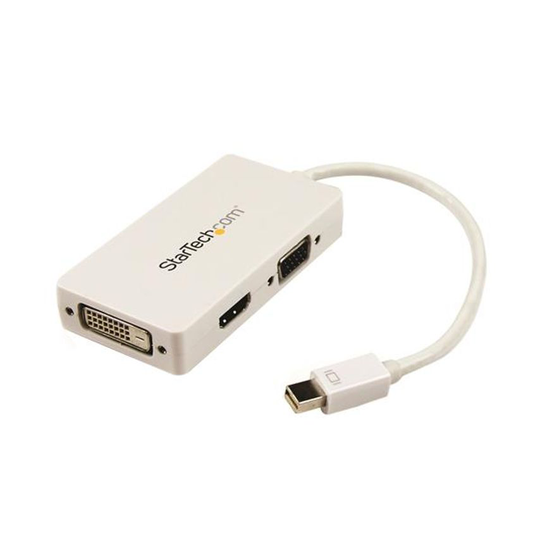Startech Mini DisplayPort to VGA DVI HDMI- you get 5