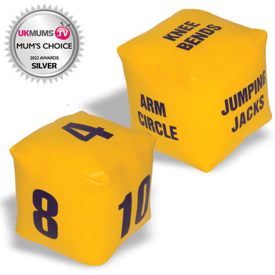 Eduk8 Worldwide | Fitness Dice (set of 2)