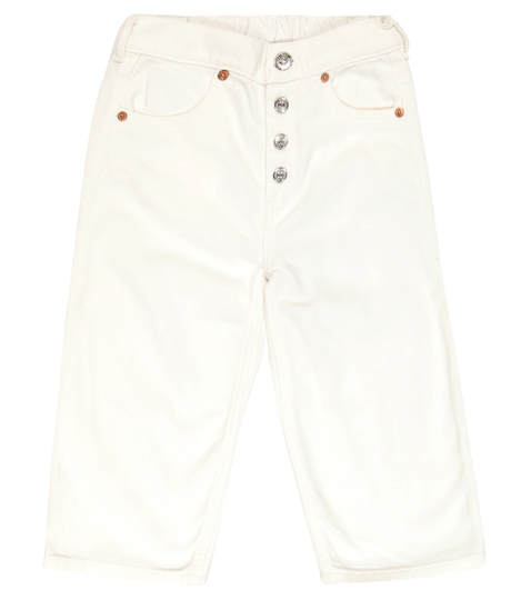 Straight-leg jeans