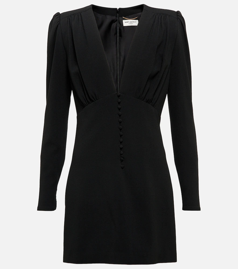 V-neck minidress
