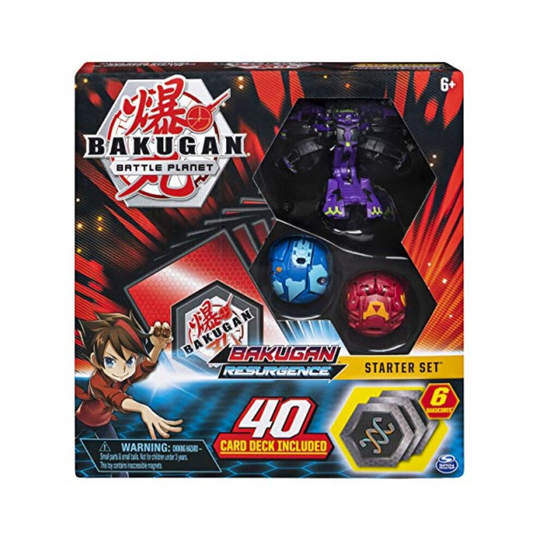 Bakugan, Battle Brawlers Starter Set with Transforming Creatures, Darkus Hydranoid, for Ages 6 & Up